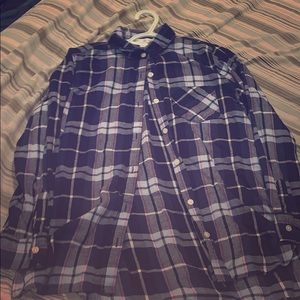 Purple and pink flannel from old navy